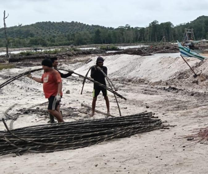Dugaan Pembakaran Kabel Tembaga di Hutan Lindung Pesisir Bangka Barat Diselidiki